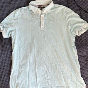 Banana Republic Sky Blue Polo Shirt